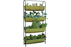 Tierra Garden - HAXNICKS VIGOROOT Balcony Garden, Green, Planter, Fabric