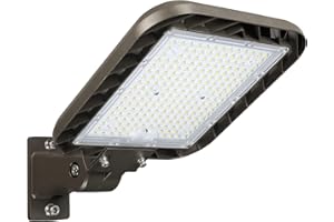 DEMILARE LED Parking Lot Light 150W Adjustable Arm Mount, 22500LM Quick Installation Dusk to Dawn Street Area Lighting, 5000K IP65 Waterproof Commercial Lights for Parking Lot, Gym, Driveways