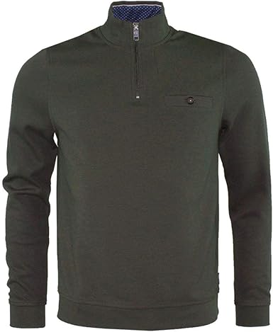 ted baker half zip funnel neck