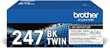 Brother TN-247BK Twin Pack Toner Cartridges High Yield Black