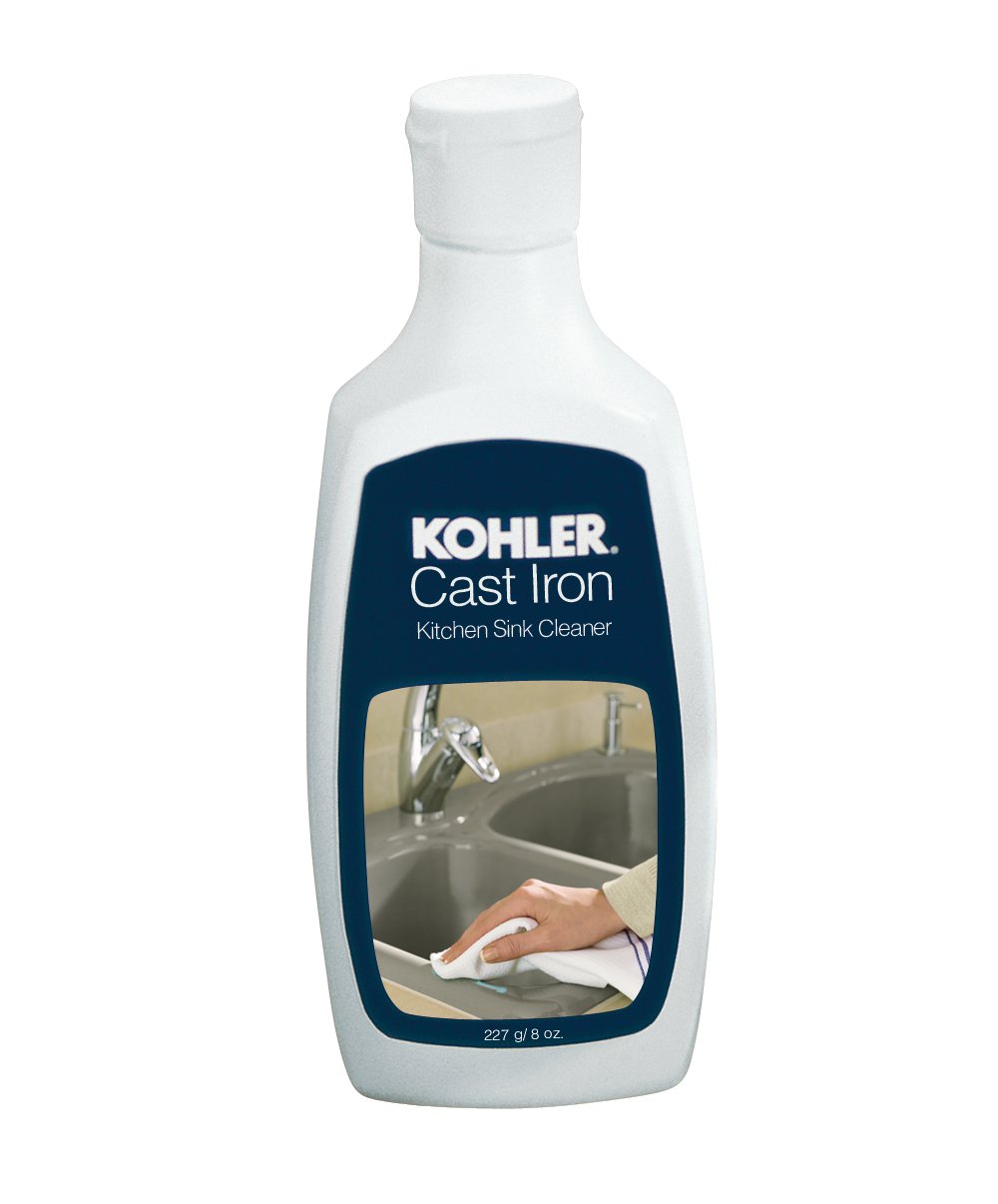 KOHLER K1012525 Cast Iron Cleaner 8 oz Bottle,Clear Buy Online in