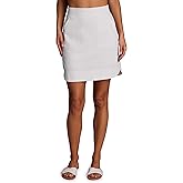 RBX Active Longer Length Skort for Women, Quick Drying Woven Pickleball Golf Skort with Pockets for Tennis, Hiking, Running