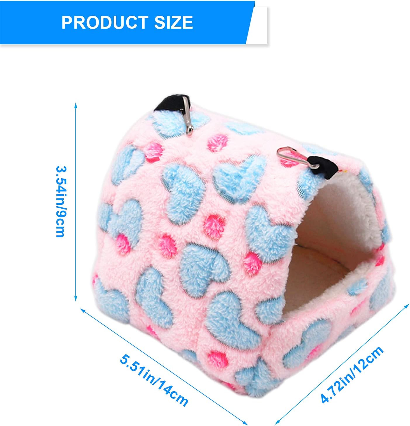 pink hamster bedding