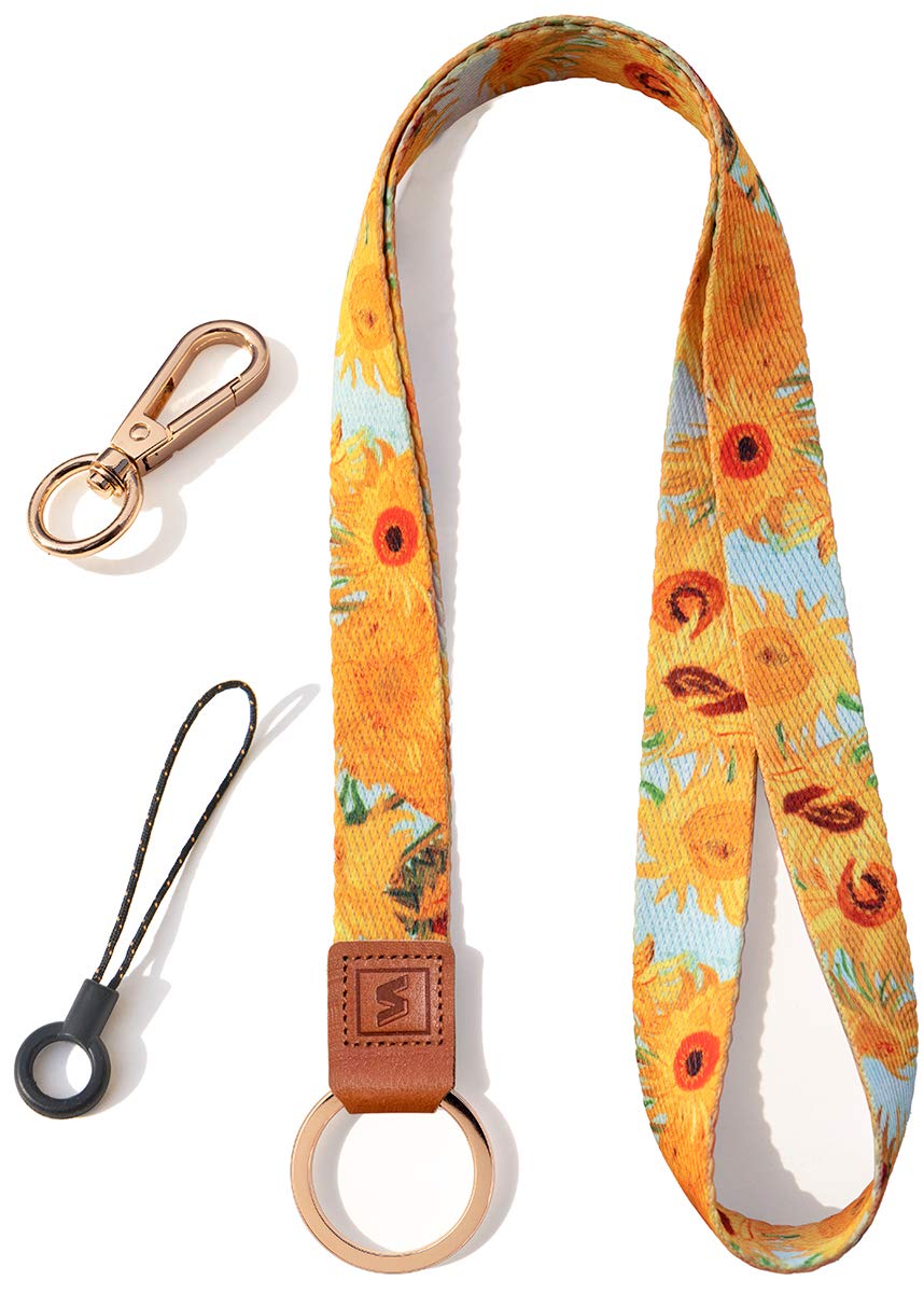 SENLLY Neck Lanyard Strap for Keys, Original Pattern Design ID Badge and Keychain Holder — image 1
