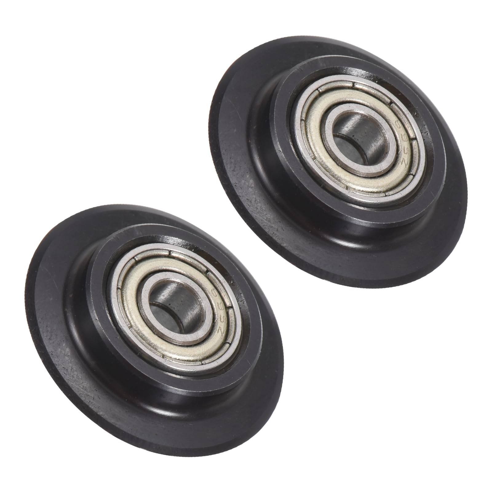 PATIKIL 25mm OD x 5mm ID x 8mm T Replacement Cutter Wheels, 2 Pack for 4mm to 28mm Pipe Tubing Cutter, Black