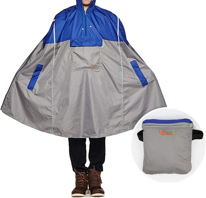 Comcrib Multifunktions Regen Poncho Outdoor Einteiliger Regenmantel Fahrrad Regenjacke Rucksack Plane Regenschutz Regenponcho Regenumhang Fur Damen Herren Amazon De Bekleidung