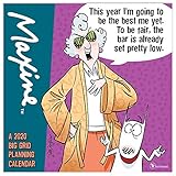 2020 Maxine Planning Large Grid Wall Calendar by 