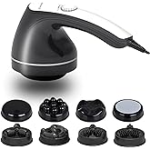DS SAVORING Body Sculpting Machine, Handheld Cellulite Massager, Body Shaper for Women,Lymphatic Drainage Massage for Stomach Belly Thighs Arm Butts with 8 Massage Heads Attachment 2 Mesh Covers