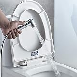 Ibergrif Bidet Sprayer Attachment Chrome UK Handheld Shower Hose Holder view 3