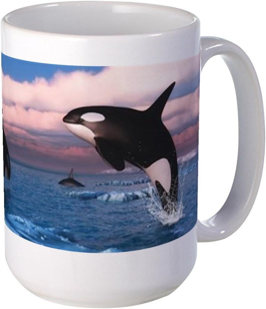 CafePress Killer Whales In The Arctic Ocean Mugs Coffee Mug