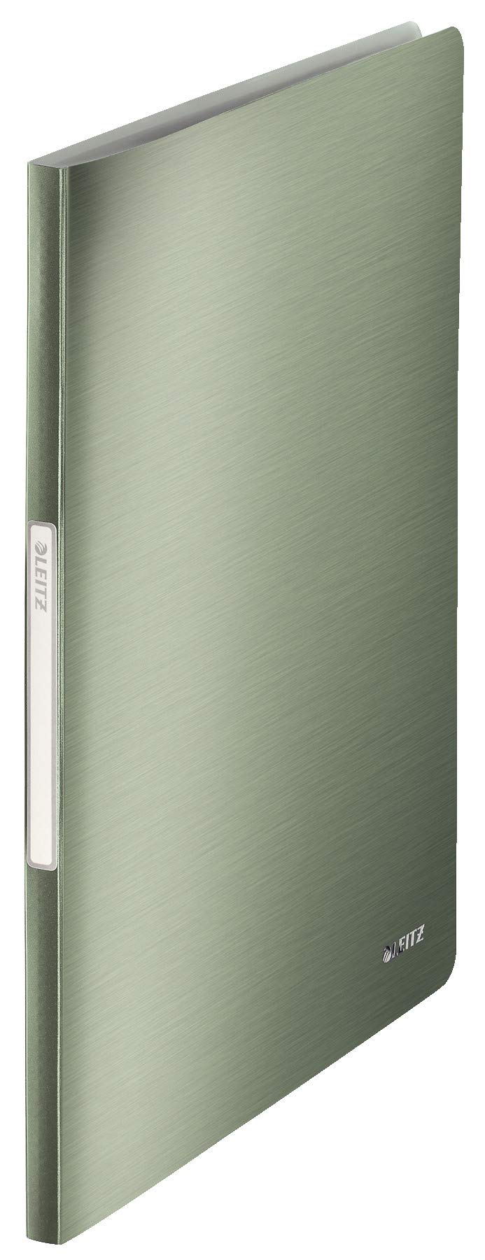 Leitz A4 Display Book, 40 Pockets, 80 Sheet Capacity, Transparent Pockets, Celadon Green, Style Range, 39590053
