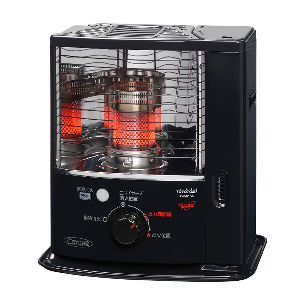 トヨトミ 反射型ストーブ (木造6畳まで/コンクリート8畳まで) 日本製 ブラック RSX-230(B)商品画像