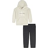 Calvin Klein boys 2 Pc Hooded Jogger Set