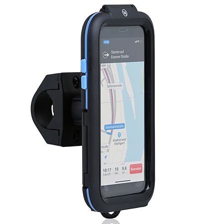 Wicked Chili Tour Case kompatible mit Apple iPhone XS/X - Bike Mount iPhone X, XS Fahrrad-Handy-Halterung für Navigation mit 