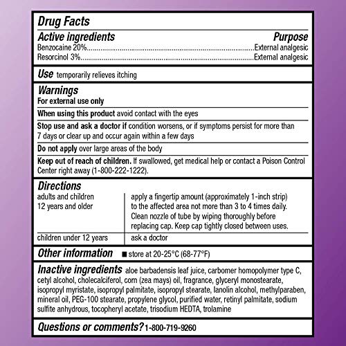 Basic Care Vagicaine Pain Relieving Anti-Itch Cream, Maximum Strength Instant Relief for Feminine Itch, 3 oz