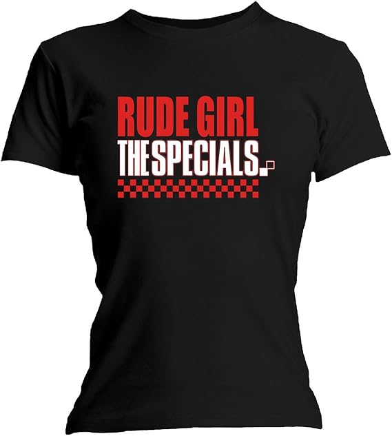 Women's The Specials Rude Girl TShirt Amazon.co.uk Clothing