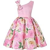 COMISARA 2-9T Girls Flower Dresses Pageant Party Prom Easter Ball Gown Dresses