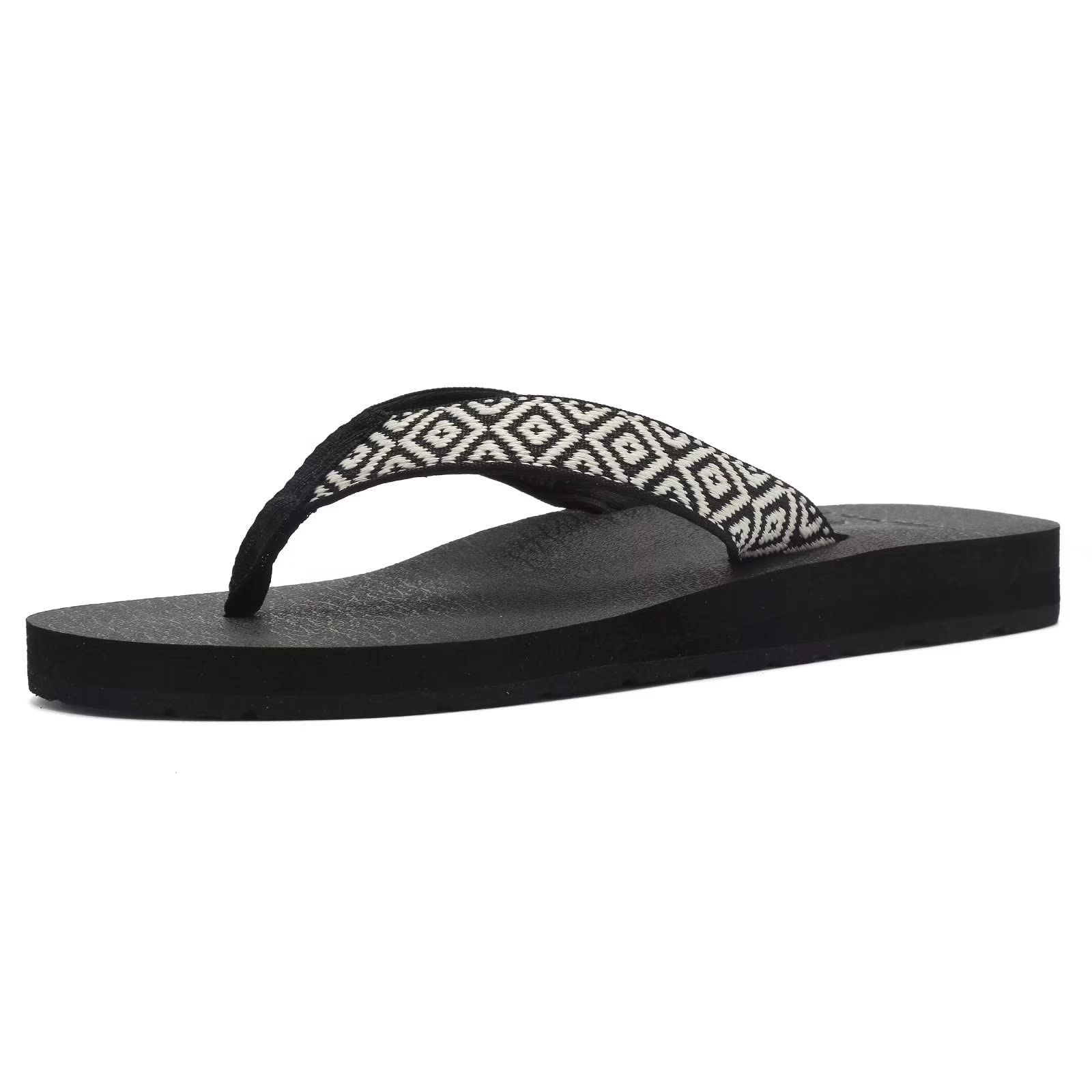 EQUICK Women's Flip Flops Arch Support Yago Mat
