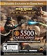 Star Wars The Old Republic: 5500 Cartel Coins + Exclusive Item [Online Game Code]