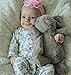 Snuggle Stuffs Plush Dot Pink Bunny Baby Security Blanket