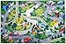 Silli Me Animal World Zoo Play Mat with Roads and Train Tracks