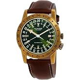 Glycine Airman Vintage The Chief Purist Automatic Green Dial Men's Watch GL0413