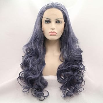 Amazon Com Lnna Natural Hairline Long Straight Heat Resistant