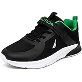 Nautica Kids Boys Sneakers – Youth Athletic Running Shoe with One-Strap Bungee Design | Little Kid/Big Kid Sizes Performance & Style