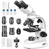 Compound Binocular Microscope for Kids & Adults