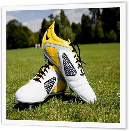 plain white football boots