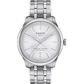 Tissot Chemin des Tourelles, Swiss Powermatic 80 Automatic, 39mm, Siver Dial, Men's Watch
