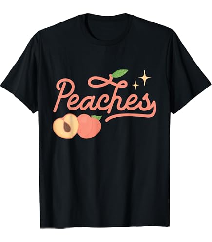 Amazon.com: Peace, Love Peach Retro Peach Lover Fruit Lover T