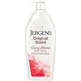 Jergens Original Scent Dry Skin Lotion, Body and Hand Moisturizer for Long Lasting Skin Hydration, with HYDRALUCENCE blend an
