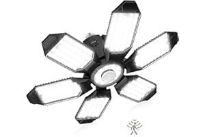 TOBERICH Motion Sensor Garage Light 20000LM - 3 Mode Switch, 6500K Daylight Motion-Activated LED Shop Light for Garage, Workshop, Utility Room, Basement (1 Pack)