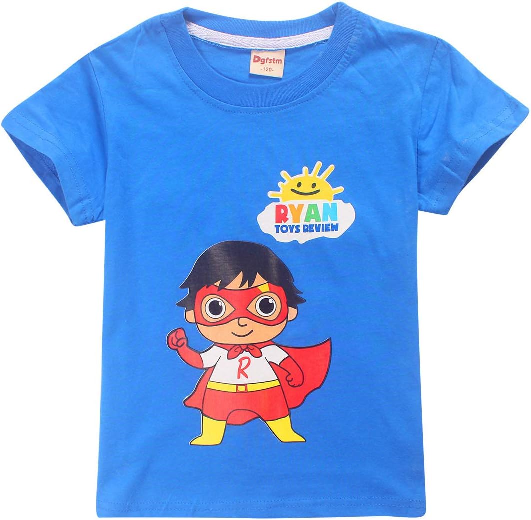 Ryan's World YouTube Merch Ryan Toys Review Kids T Shirts Tops Tees