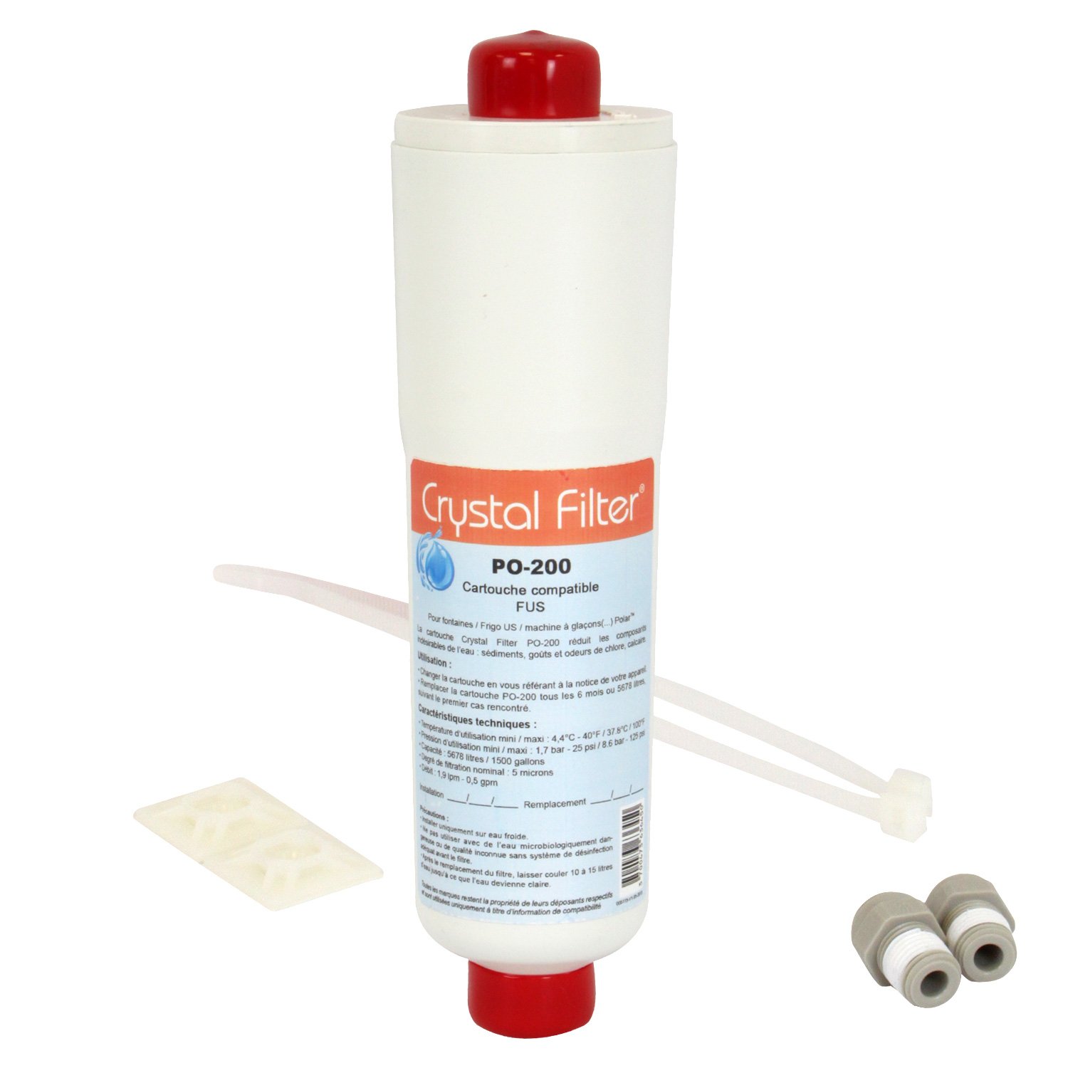 Crystal Filter PO-200 compatible PolarTM Fus Filtro anticloro ...