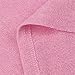 haoricu Women Blouse, Fall Women Oversized Batwing Knitted Pullover Loose Sweater T Shirt (Pink, One Size)