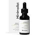 Minimalist 16% Vitamin C Serum with Antioxidants for Anti Aging & Glow | Reduces Skin Damage & Redness to Brighten Dull Complexion | For All Skin Types | For Women & Men | 0.68 Fl Oz / 20 ml