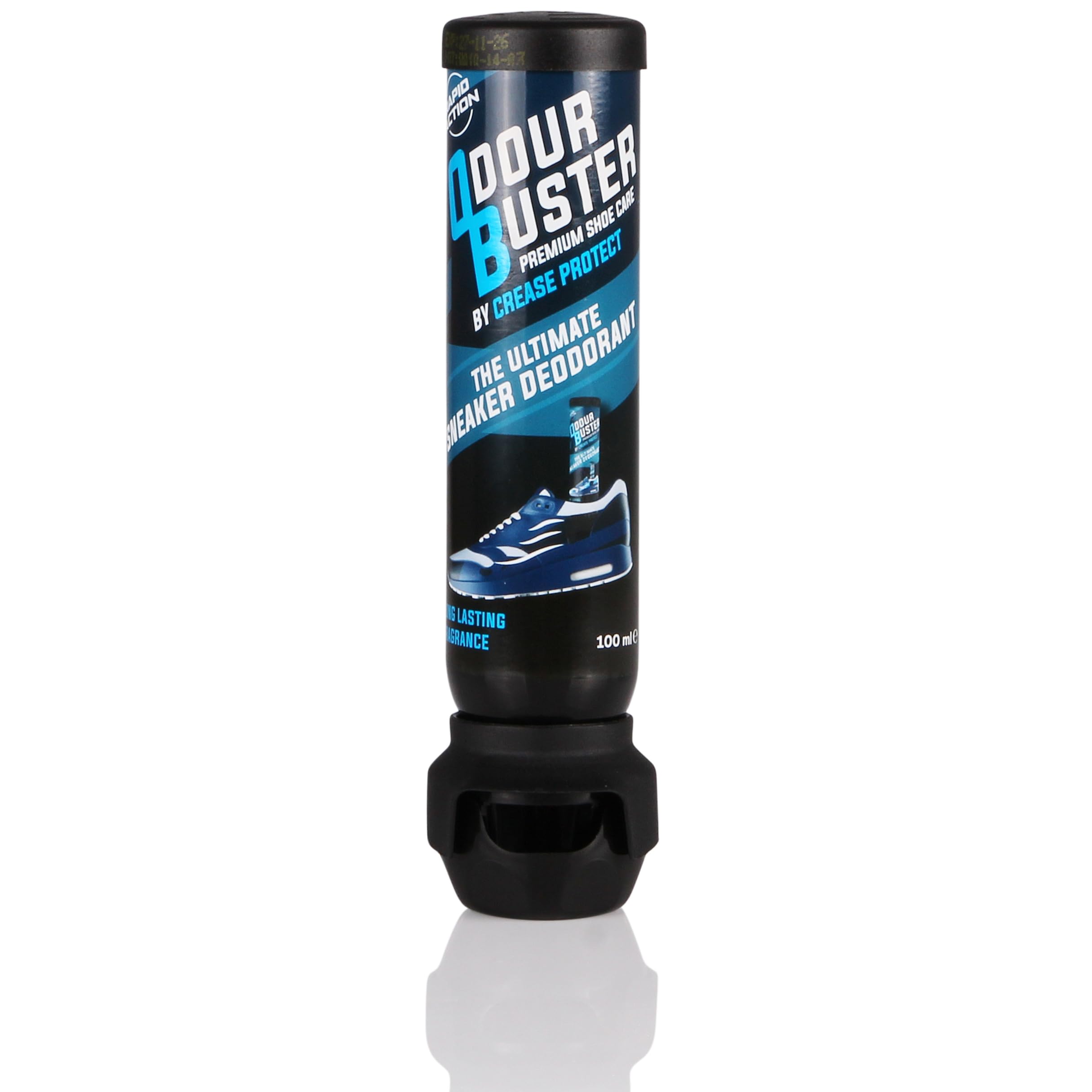 Odour Buster Shoe Deodoriser Spray - Eliminates Trainer & Shoe Odours - Perfect for Football Boots & Smelly Shoes - Anti Odour Freshener (100 ml (Pack of 1))