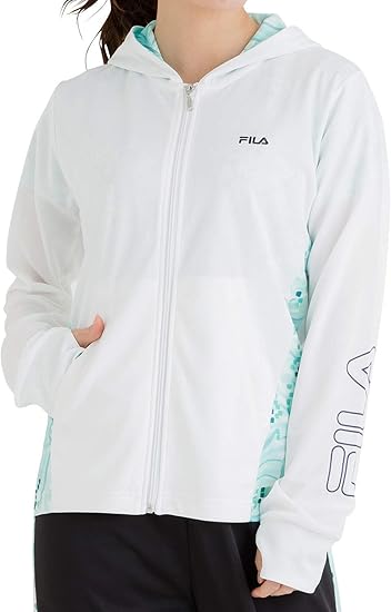 Amazon Fila フィラ パーカー レディース 吸水速乾 Uv加工 トレーナー パーカー 通販
