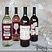Girly Thank You - Thank You Gift for Women - Wine Bottle Label Stickers - Set of 4