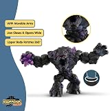 Schleich Eldrador Creatures Shadow World Stone Monster Toy 9" with Crystal view 5