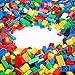 PROLOSO 1500 Piece Building Blocks Bulk 12 Shapes Colorful Educational Mass Pack