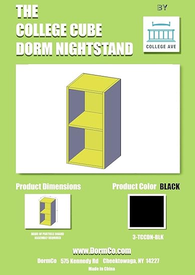 Amazon Com The College Storage Cubes Black Color Kitchen Dining