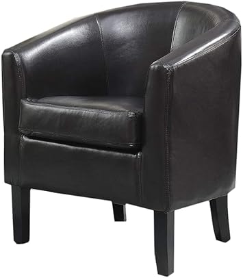 Amazon Com Arm Chair Single Seat Sofa Pu Leather Stylish Club