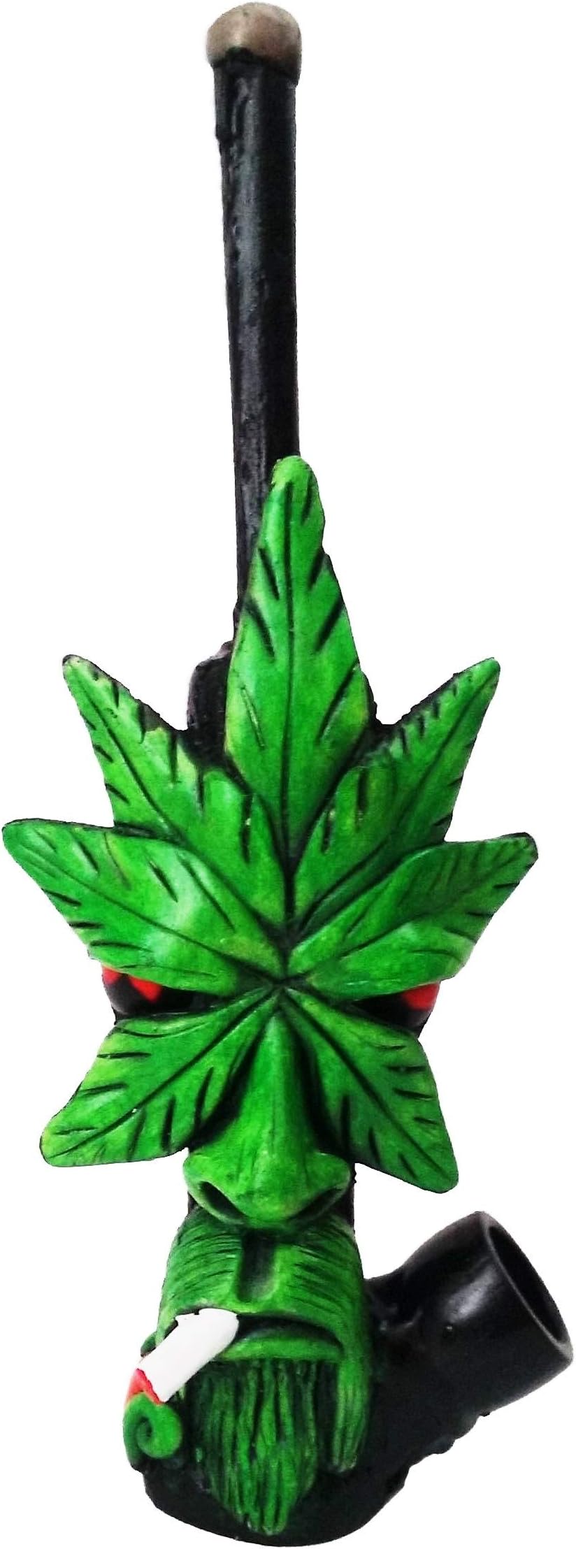 Collectible Novelty The Leaf Man Figurine Tobacco Pipe