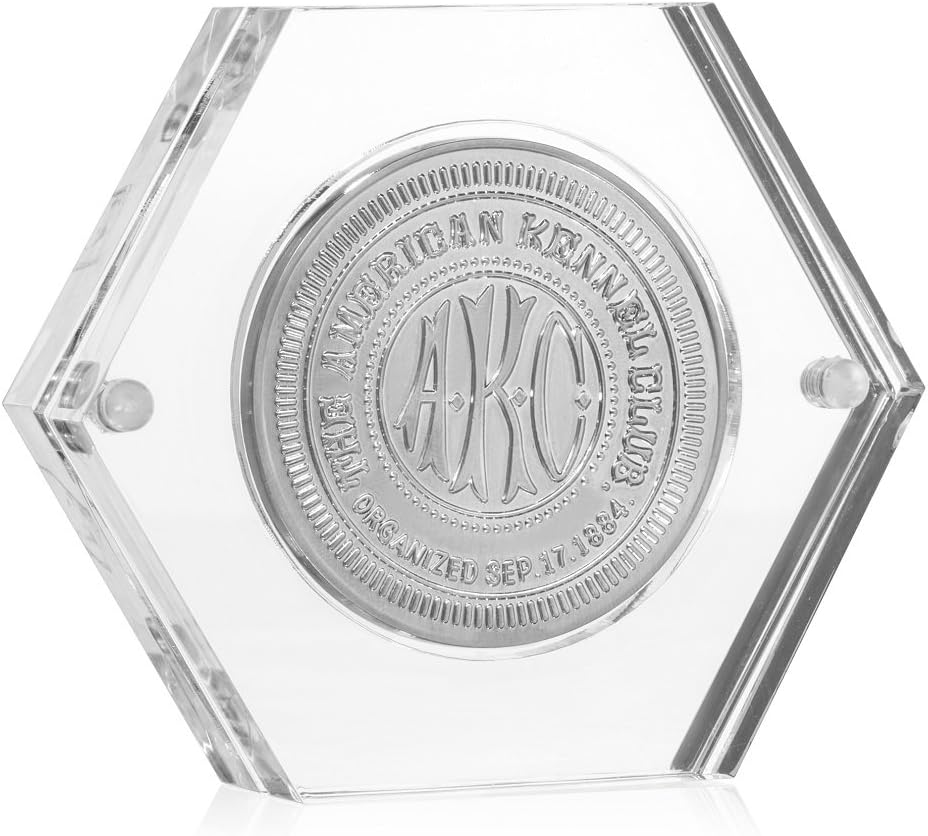 Challenge Coin Display - Stackable Hexagons - Holds Coins and Medallions up to 2"