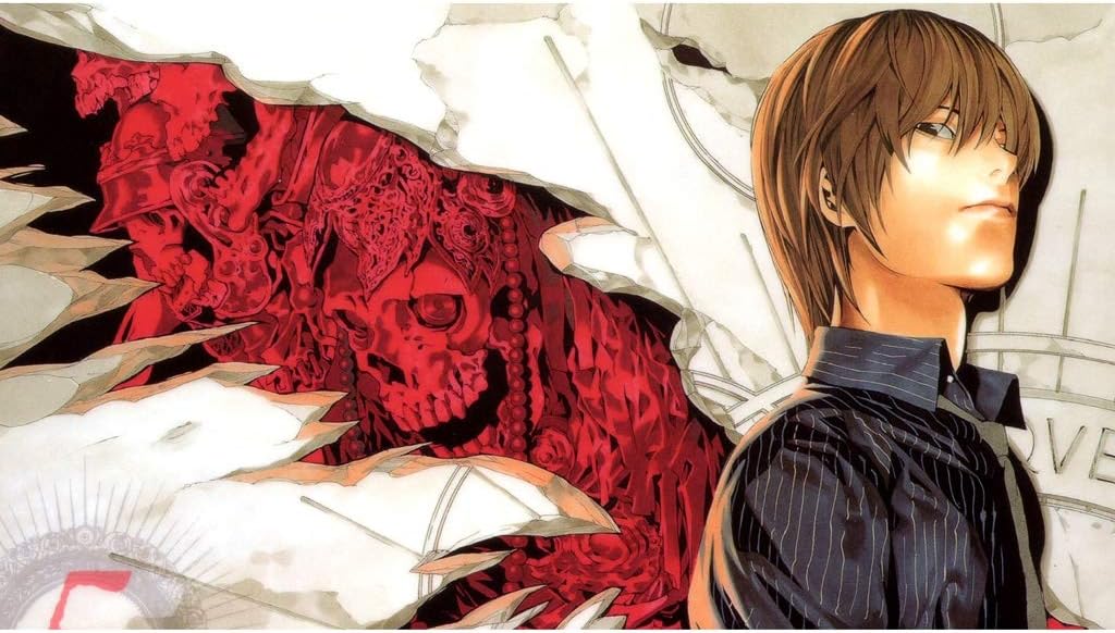 Puzzle - Death Note 300/500/1000/1500 Pieces for Adults Anime Wooden Puzzles Toy Kid's Birthday Gift (Color : A, Size : 500PC)