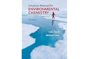 Solutions Manual for Environmental Chemistry