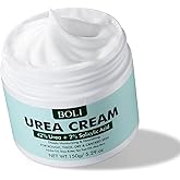 BOLI Urea Cream 42 Percent, Plus 2% Salicylic Acid, Foot Cream for Thick, Cracked, Rough & Dry Skin, Deep Moisturizer for Feet, Elbows, Hands and Knees (5.29 oz)